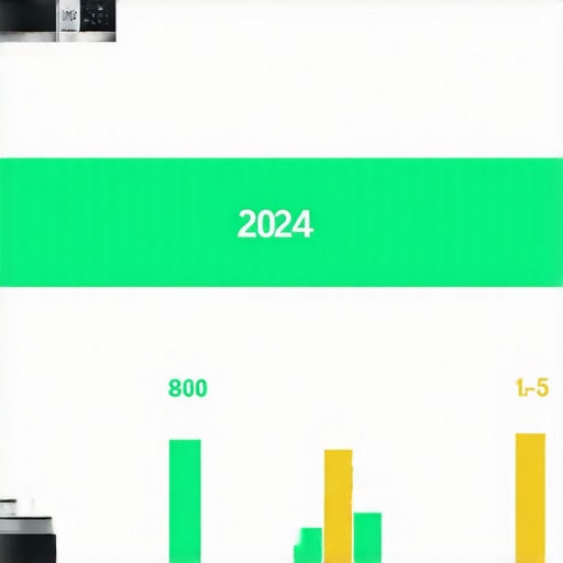 Energy Consumption Comparison 2024 Chart comparing energy usage of smart dishwashers and refrigerators in 2024