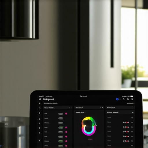 Smart home appliances with a central dashboard monitoring their performance