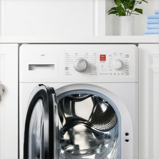 Modern washing machine with delicate cycle selection