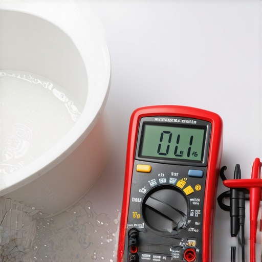 Ultrasonic cleaner and multimeter used for maintaining home appliances