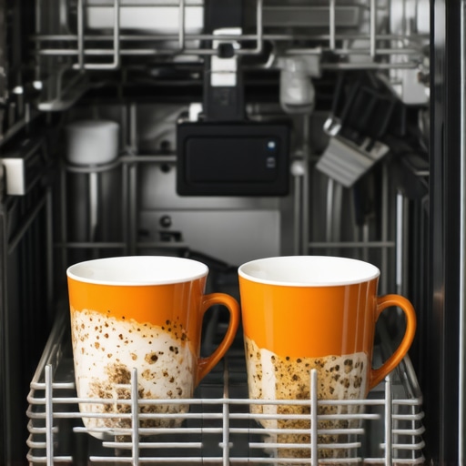 Why Your Dishwasher Leaves Food Particles on Your Coffee Mugs