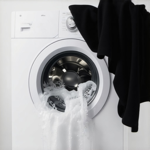 Why Your New Washer Leaves White Residue on Dark Clothes