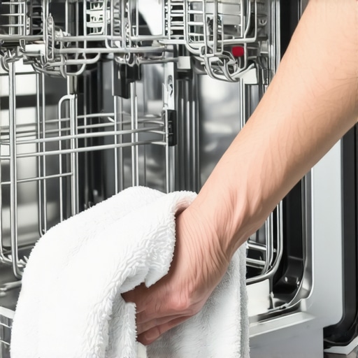 How to Clean the Sticky Residue Inside Your New Dishwasher