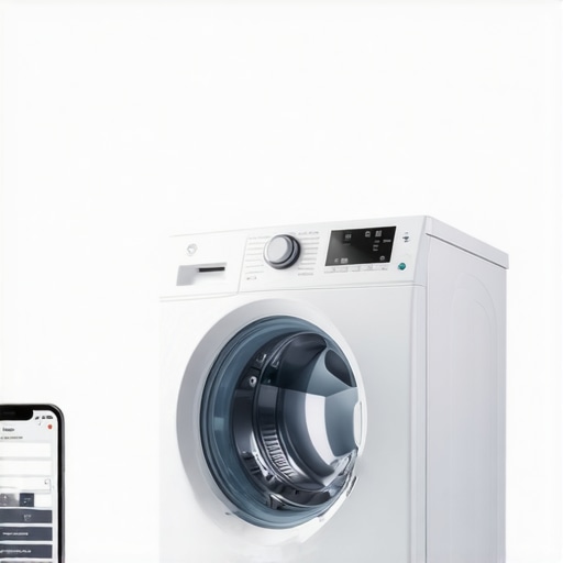 Smart appliance app controlling washing machine schedule remotely