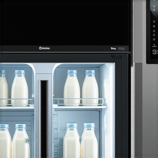 The Best Temperature Settings to Keep Your Milk Cold Without Frosting
