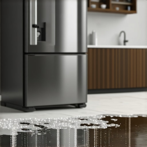 Why Your Refrigerator Is Leaking Water Onto the Kitchen Floor
