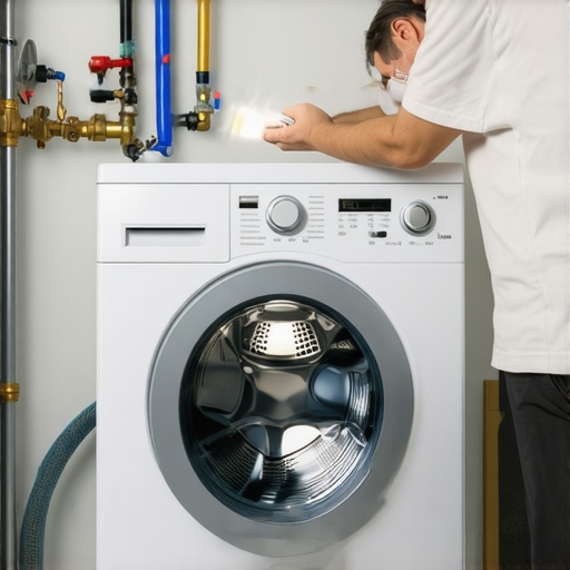How to find a leak in your washing machine's water supply line
