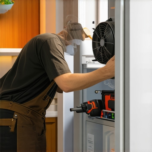 How to replace a noisy refrigerator fan motor yourself