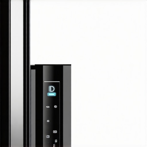 Refrigerator with digital temperature settings
