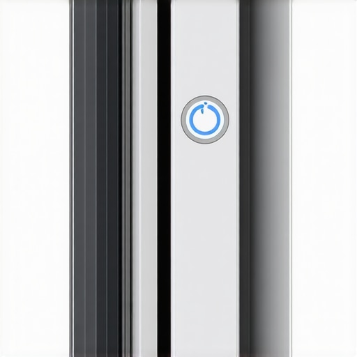 Smart Refrigerator Eco Mode Digital display showing eco mode setting on a smart refrigerator.