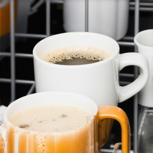 Why Your Dishwasher Leaves a Chalky Film on Your Coffee Mugs