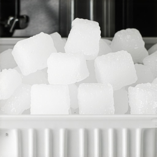 Why your refrigerator ice maker is producing those tiny hollow cubes
