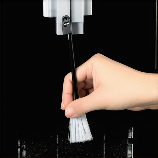 Person cleaning dusty refrigerator coils to improve energy efficiency