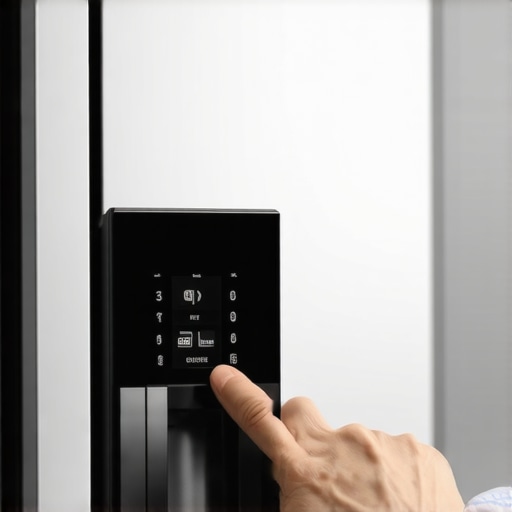 How to troubleshoot a smart fridge screen that stays black