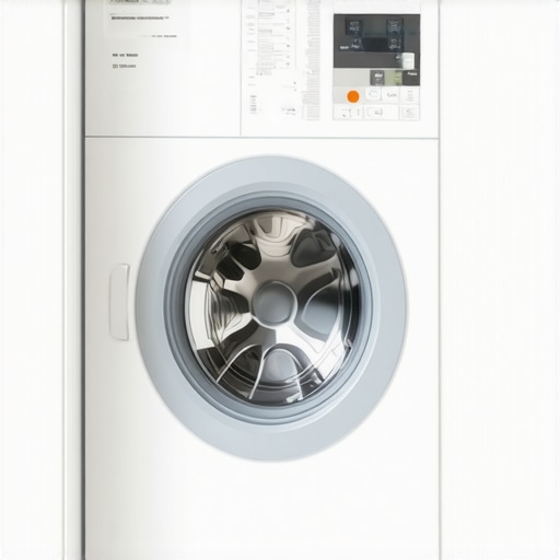 Installing a narrow washer in a small apartment nook Compact 24-inch washing machine installed in a small laundry closet with stackable units.