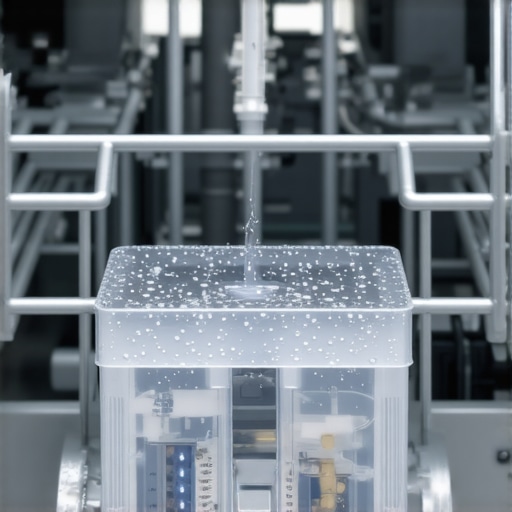 Modern Dishwasher Soil Sensor Close Up An intricate look at a dishwasher soil sensor that detects food particles for cycle optimization.