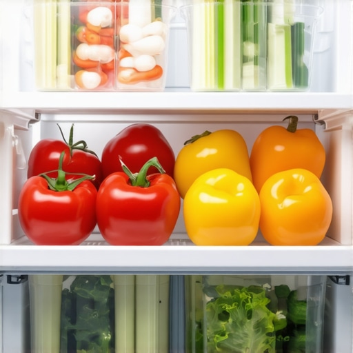 Optimizing Fridge Airflow for Longevity A well-organized modern refrigerator with proper spacing for air circulation