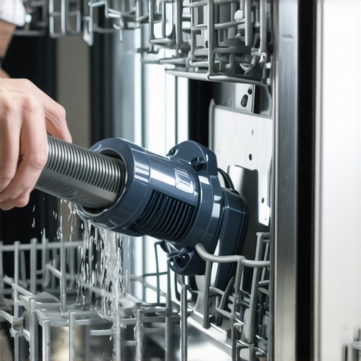 Pro Maintenance with a Wet-Dry Vac Using a shop vac to clear a dishwasher drain blockage