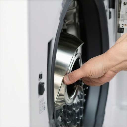 The secret to cleaning a front-load washer's hidden filter