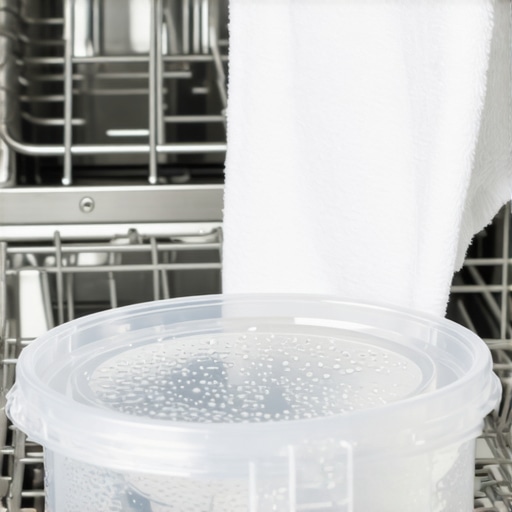 The trick to getting bone-dry plastic containers out of your dishwasher