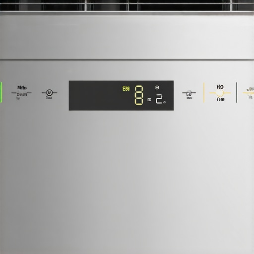 Understanding the Eco-Mode Settings on Modern Dishwashers A digital display on a dishwasher showing a three-hour eco cycle timer.