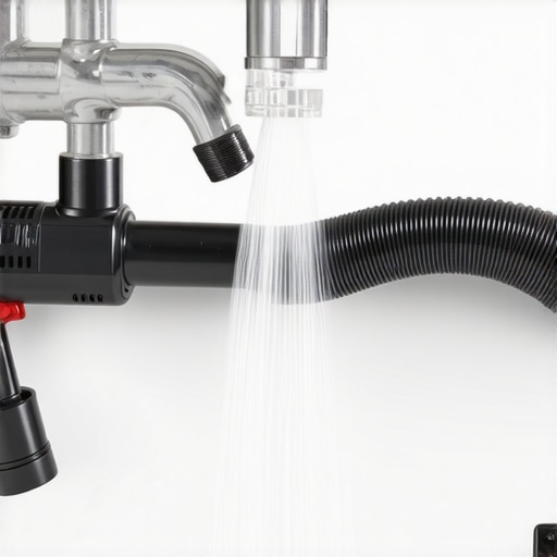 Using a Shop Vac for Dishwasher Maintenance Homeowner using a wet/dry vacuum to clear a dishwasher drain line.