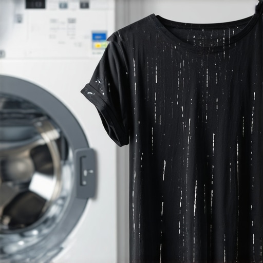 Why your high-efficiency washer leaves white streaks on dark clothes